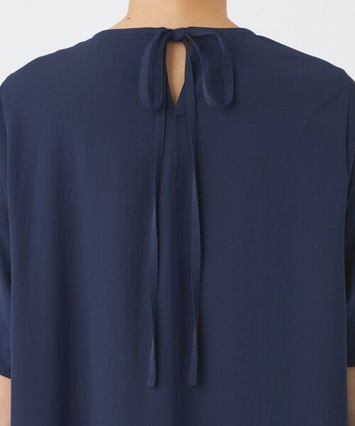 EVEX by KRIZIA / エヴェックス バイ クリツィア ロング・マキシ丈ワンピース | 【接触冷感・吸水速乾・遮熱・UV対策・マシンウォッシャブル】【キマル！シリーズ】キマルサテンワンピース | 詳細8