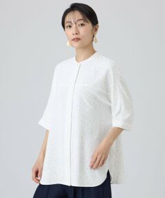 EVEX by KRIZIA / エヴェックス バイ クリツィア シャツ・ブラウス | 【カタログ掲載・吸水速乾・マシンウォッシャブル】チータードットプリントドルマンブラウス