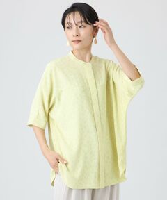 EVEX by KRIZIA / エヴェックス バイ クリツィア シャツ・ブラウス | 【カタログ掲載・吸水速乾・マシンウォッシャブル】チータードットプリントドルマンブラウス