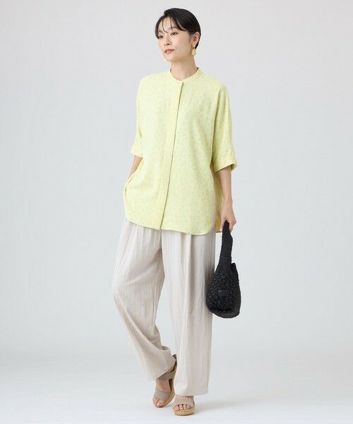 EVEX by KRIZIA / エヴェックス バイ クリツィア シャツ・ブラウス | 【カタログ掲載・吸水速乾・マシンウォッシャブル】チータードットプリントドルマンブラウス | 詳細3