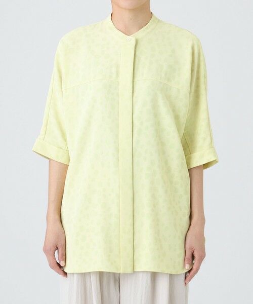 EVEX by KRIZIA / エヴェックス バイ クリツィア シャツ・ブラウス | 【カタログ掲載・吸水速乾・マシンウォッシャブル】チータードットプリントドルマンブラウス | 詳細4