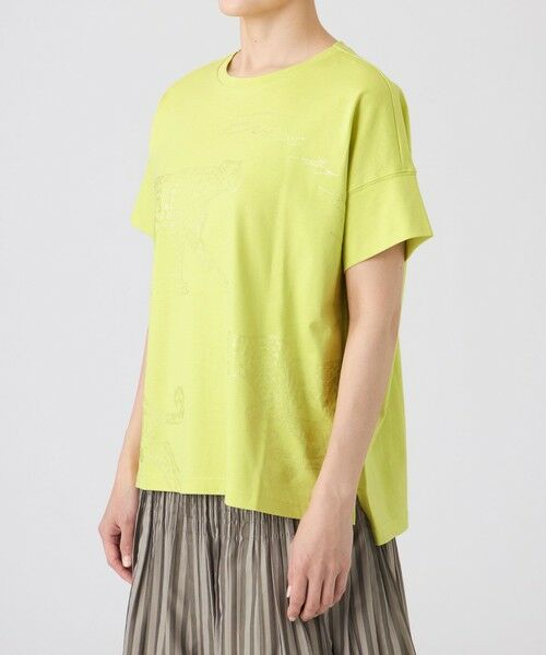 EVEX by KRIZIA / エヴェックス バイ クリツィア カットソー | 【カタログ掲載・ウォッシャブル】クリアチータープリントカットソー | 詳細6