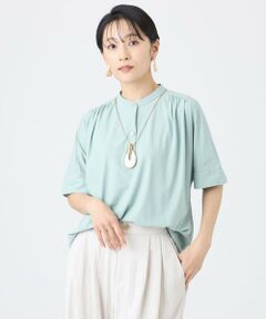 EVEX by KRIZIA / エヴェックス バイ クリツィア カットソー | 【接触冷感・マシンウォッシャブル】コンチェロプルオーバーブラウス