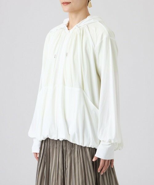 EVEX by KRIZIA / エヴェックス バイ クリツィア カットソー | 【カタログ掲載・接触冷感・吸水速乾・UV対策・マシンウォッシャブル】コンチェロラッシュガードパーカー | 詳細4