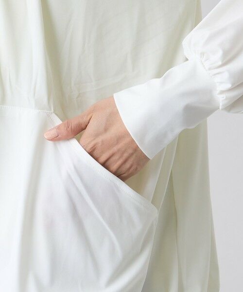 EVEX by KRIZIA / エヴェックス バイ クリツィア カットソー | 【カタログ掲載・接触冷感・吸水速乾・UV対策・マシンウォッシャブル】コンチェロラッシュガードパーカー | 詳細7