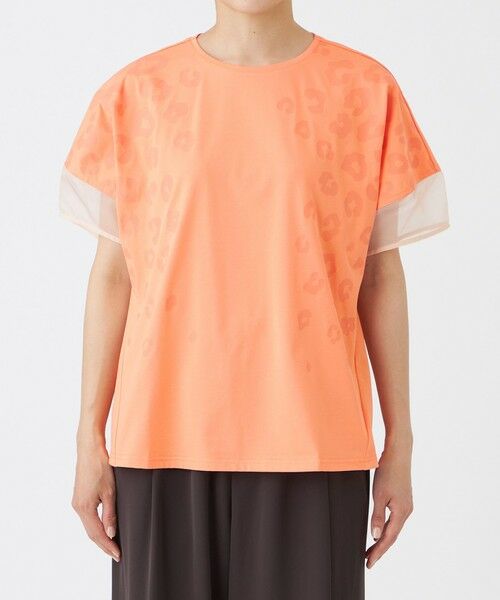 EVEX by KRIZIA / エヴェックス バイ クリツィア カットソー | 【日傘レベルの遮熱効果】【接触冷感・遮熱・UV対策・ウォッシャブル】ミネラルテックスパフスリーブカットソー | 詳細4