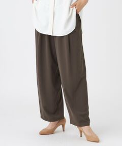 EVEX by KRIZIA / エヴェックス バイ クリツィア その他パンツ | 【接触冷感・吸水速乾・遮熱・UV対策・マシンウォッシャブル】【キマル！シリーズ】キマルサテンカーブパンツ