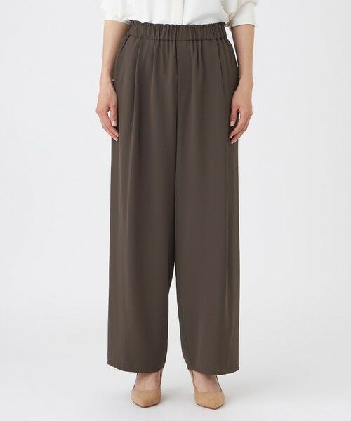 EVEX by KRIZIA / エヴェックス バイ クリツィア その他パンツ | 【接触冷感・吸水速乾・遮熱・UV対策・マシンウォッシャブル】【キマル！シリーズ】キマルサテンカーブパンツ | 詳細4