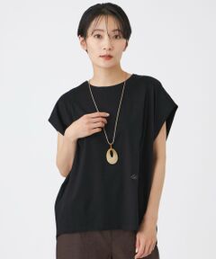 EVEX by KRIZIA / エヴェックス バイ クリツィア カットソー | 【EDITION掲載】【ウォッシャブル】フレンチスリーブドルマンカットソー