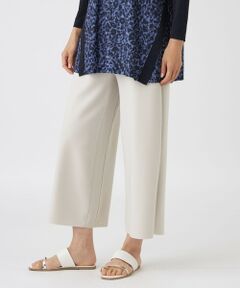 EVEX by KRIZIA / エヴェックス バイ クリツィア その他パンツ | 【ロングセラー】【マシンウォッシャブル】ダンボールニットワイドクロップドパンツ