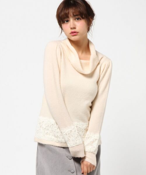 セール エレガンスオフタートル ニット ニット セーター Feroux フェルゥ ファッション通販 タカシマヤファッションスクエア