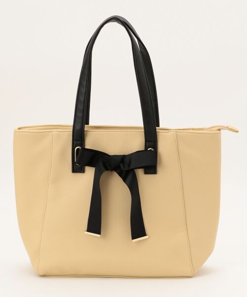 セール サイズ対応 フロントリボン トートバック トートバッグ Feroux フェルゥ ファッション通販 タカシマヤファッションスクエア