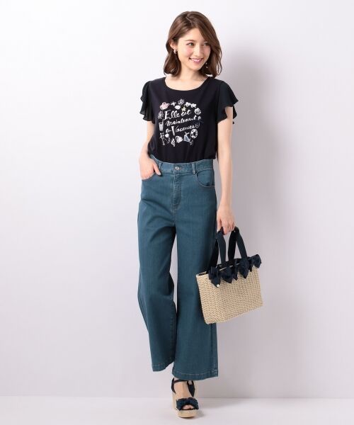 Feroux / フェルゥ Tシャツ | MIYUKI OHASHIコラボフリル Tシャツ | 詳細3