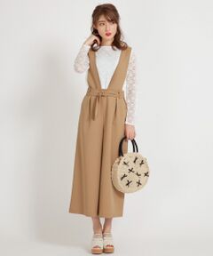 Feroux / フェルゥ その他パンツ | 【2WAY・洗える】サロペット ワイドパンツ