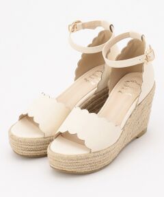 Feroux / フェルゥ サンダル | フェミニンスカラウェッジ