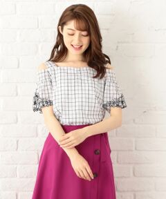 Feroux / フェルゥ トップス | 【洗える】フローラルオフショル ブラウス