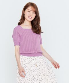 Feroux / フェルゥ ニット・セーター | 【洗える！】クロシェライクポップコーン ニット