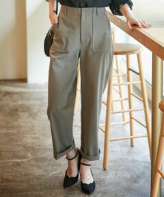 Feroux / フェルゥ その他パンツ | 【洗える】フェミニンベイカー パンツ