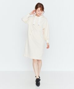 Feroux / フェルゥ ミニ丈・ひざ丈ワンピース | 【洗える！】フェミニンコンパクト スウェットワンピース