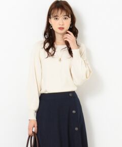 Feroux / フェルゥ ニット・セーター | 【後ろ姿まで可愛い！】バックリボンポイント ニット