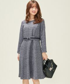 Feroux / フェルゥ ミニ丈・ひざ丈ワンピース | ファンシーレディツイード ワンピース