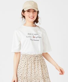 【洗える】Cherry Tシャツ