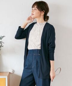 Feroux / フェルゥ カーディガン・ボレロ | 【UVケア・接触冷感】エアリーミディ丈 カーディガン