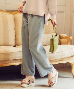 Feroux / フェルゥ その他パンツ | 【洗える】ハイウエストバギーコーデュロイ パンツ