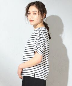 【抗菌防臭】シャーリングスリーブ Tシャツ