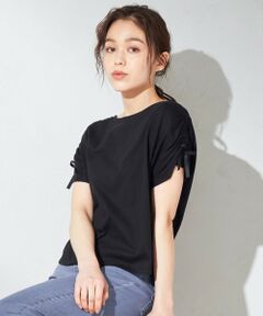 【抗菌防臭】リボンブラウジング Tシャツ