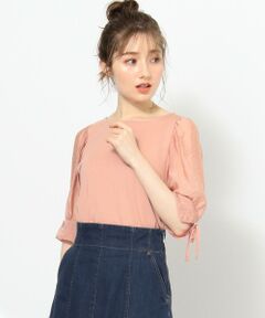 【接触冷感】クールビューティーパフスリーブ Tシャツ