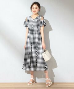 Feroux / フェルゥ ロング・マキシ丈ワンピース | 【洗える】T/Cドビーギンガム ワンピース