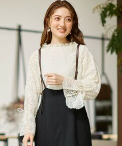 Feroux / フェルゥ シャツ・ブラウス | 【洗える】レース ブラウス