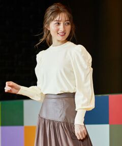 Feroux / フェルゥ ニット・セーター | 【美人百花1月号掲載】パフスリーブニットプルオーバー