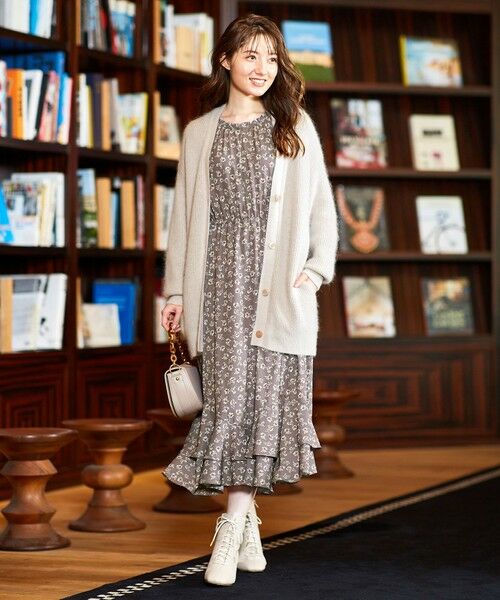 Feroux / フェルゥ カーディガン・ボレロ | 【洗える】アンゴラ混ニット カーディガン | 詳細12