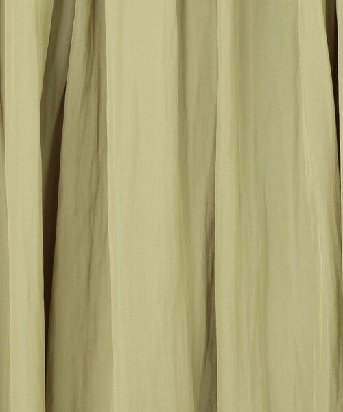 Feroux / フェルゥ ミニ・ひざ丈スカート | 【洗える】パウダーサテンギャザー スカート | 詳細5