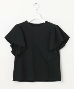 【吸水速乾・洗える】フラッタースリーブ Tシャツ