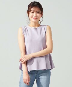 Feroux / フェルゥ ニット・セーター | 【UVケア・洗える】クールタッチペプラム ニット