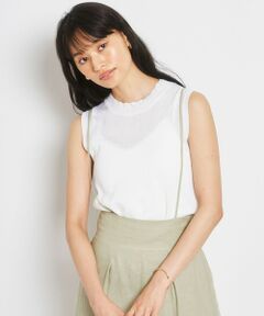 Feroux / フェルゥ ニット・セーター | 【洗える】ハイネック ノースリーブ ニット