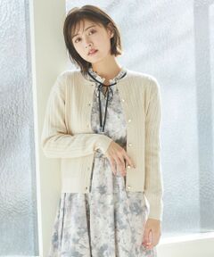 Feroux / フェルゥ カーディガン・ボレロ | 【洗える】ケーブル カーディガン