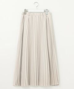 Feroux / フェルゥ ミニ・ひざ丈スカート | 【洗える】スエードライクプリーツ スカート