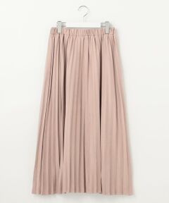 Feroux / フェルゥ ミニ・ひざ丈スカート | 【洗える】スエードライクプリーツ スカート