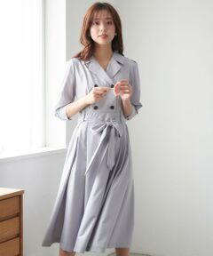 Feroux / フェルゥ ロング・マキシ丈ワンピース | トレンチ風 ワンピース