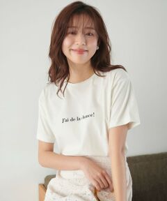 Feroux / フェルゥ カットソー | ロゴプリント Tシャツ
