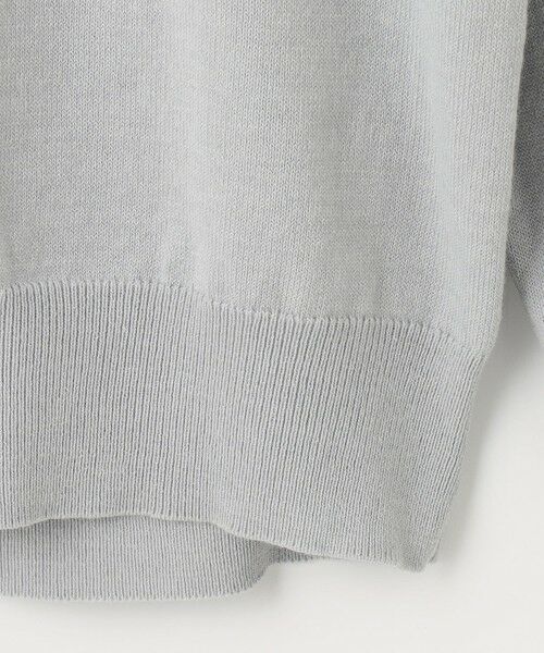 Feroux / フェルゥ ニット・セーター | 配色襟パワショル ニット | 詳細14