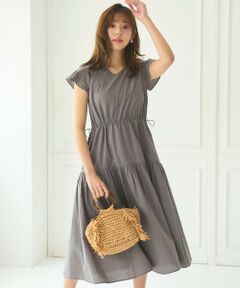 Feroux / フェルゥ ロング・マキシ丈ワンピース | 【洗える】ドロストデザイン ワンピース