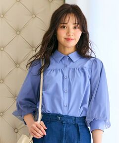 Feroux / フェルゥ シャツ・ブラウス | 【大好評につき追加生産決定！】袖チュールブラウス