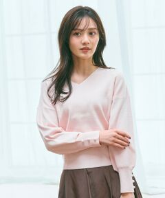 Feroux / フェルゥ ニット・セーター | 【洗える】Vネック プルオーバー ニット