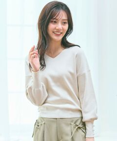 Feroux / フェルゥ ニット・セーター | 【洗える】Vネック プルオーバー ニット