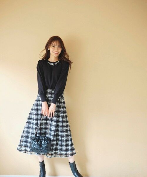 Feroux / フェルゥ ショルダーバッグ | キルティング＆エコファー チェーンバッグ | 詳細9